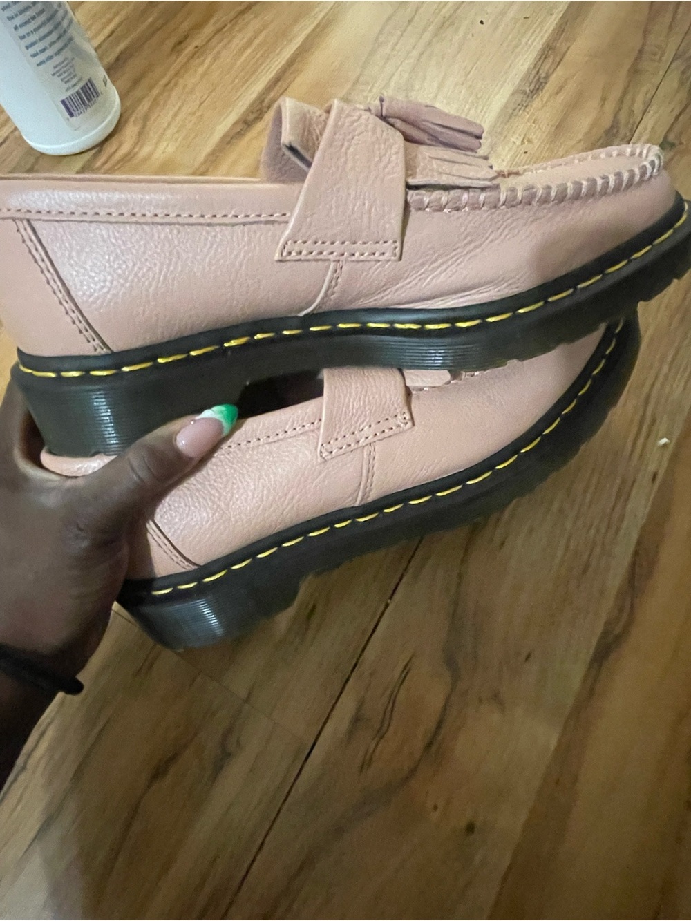 Dr. Martens Pink Tassel Loafers - Picture 3 of 8
